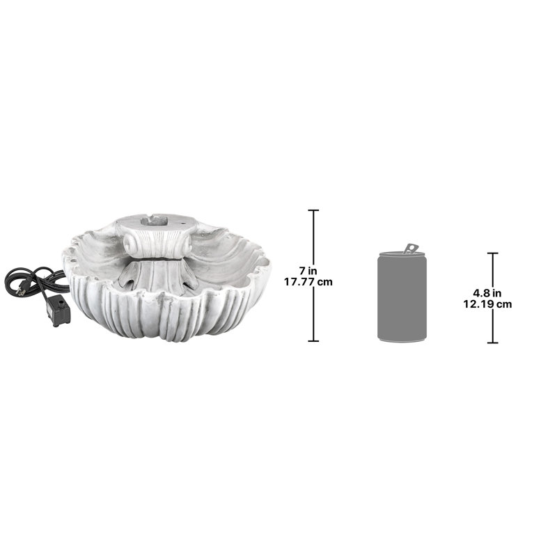 Hand Crafted Weather Resistant Table Top Fountain