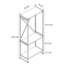 Ailynn Metal Freestandling Coat Rack-112611177