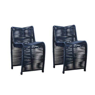 Dawone Upholstered Counter Stool with Metal Frame