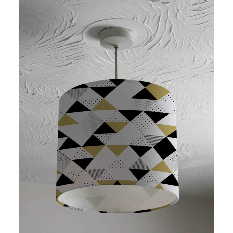 Cotton Drum ( Uno ), 22cm H x 25cm W x 25cm D
