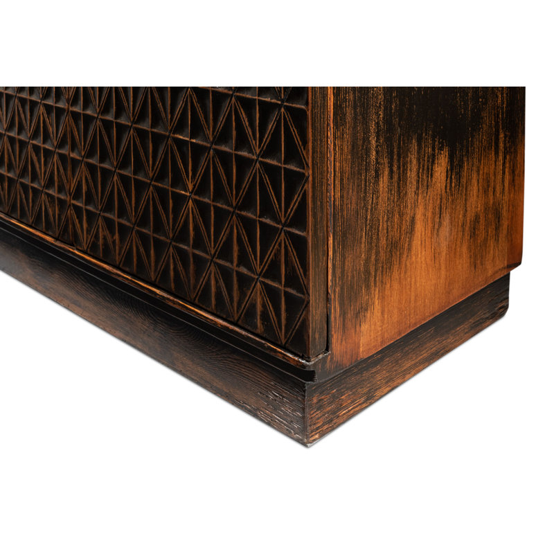 Monahans 71'' W Solid Wood Sideboard