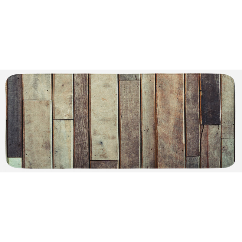 Tapis de cuisine en bois