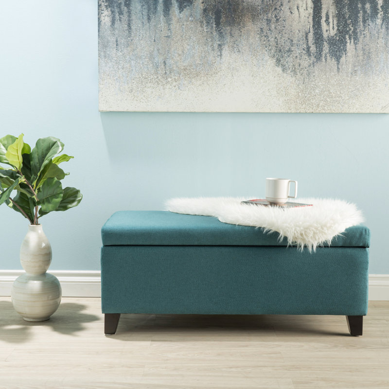 Banc de rangement avec repose-pieds, repose-pieds pour chambre à coucher