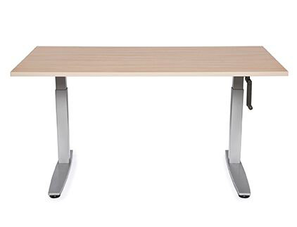 Equity Rectangle Height Adjustable Training Table