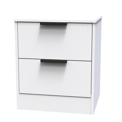 Las Vegas 45cm W Manufactured Wood Bedside Table