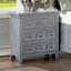 Table de chevet 3 tiroirs avec pieds robustes-401638054