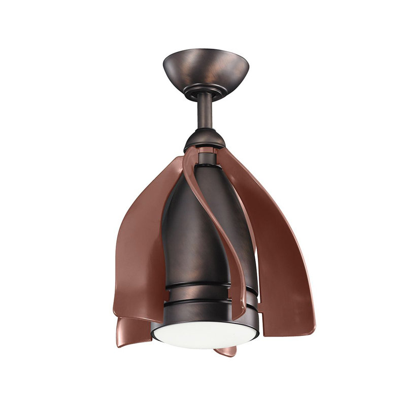 Kirzia 15cm Ceiling Fan with LED Lights