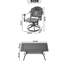 All-Weather 7 - 6 chaises pivotantes et table rectangulaire pour créer un espace extérieur confortable