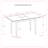 Contemporary Extendable Dining Table in Oak