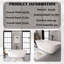 67" Freestanding Soaking Acrylic Bathtub
