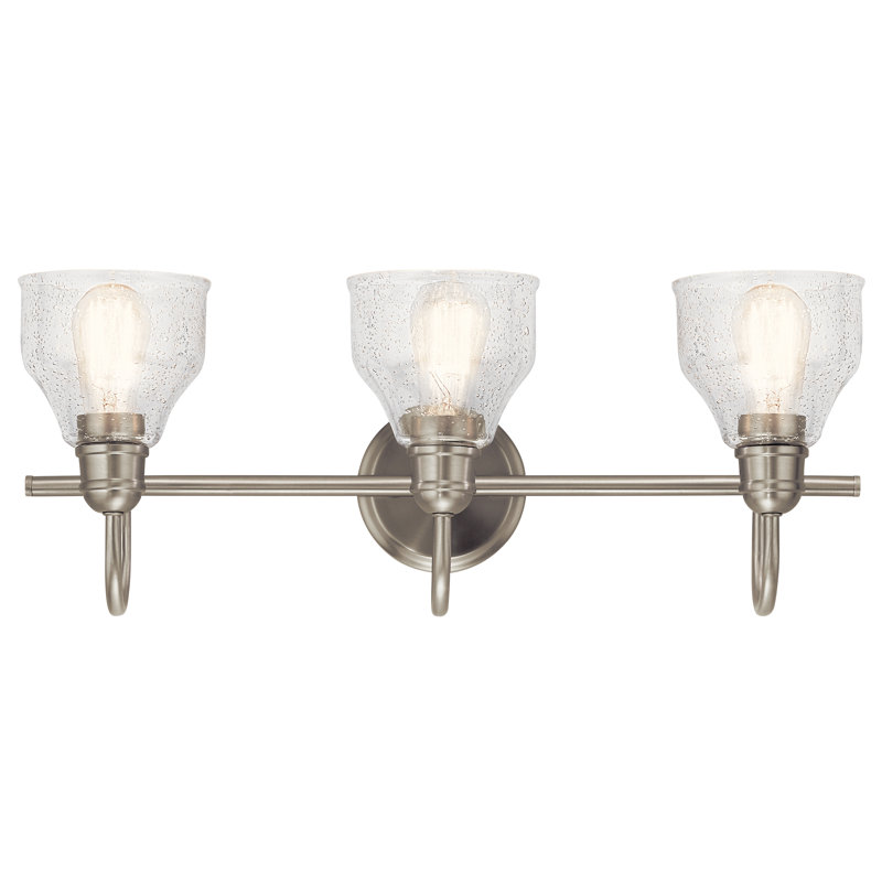 Antioch 3 - Light Dimmable Vanity Light, Brushed Nickel