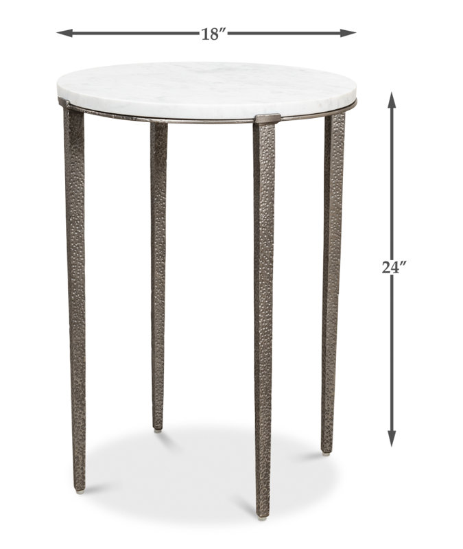 Sigler Marble End Table