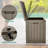 YITA 31.2 Gallon Water Resistant Deck Box-73330283