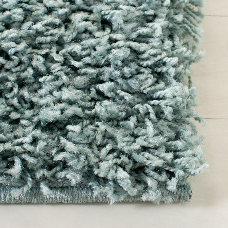 Sga-Amoroso Shag Performance Solid Color Rug, Runner 2'3" x 6'