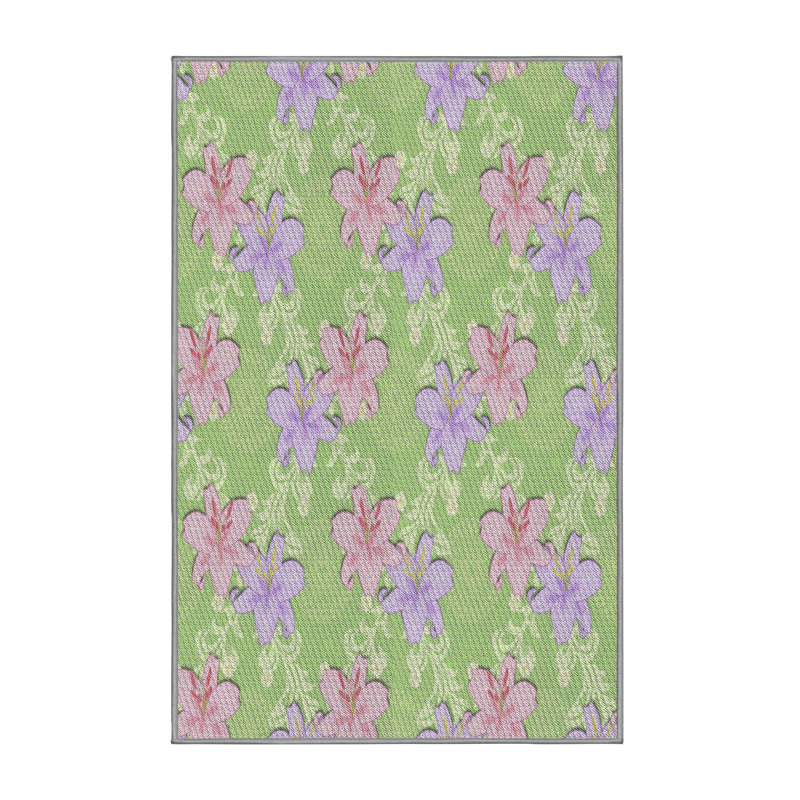 Tapis 100% à motif lavable à la machine 1815, Rectangle 8 pi x 10 pi