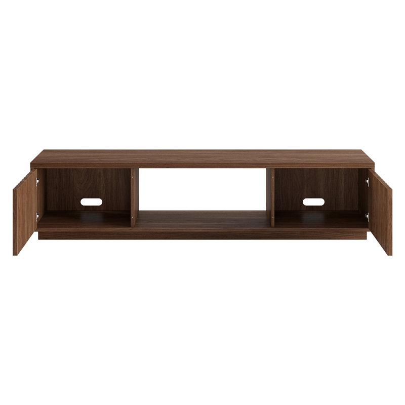 Meuble télé Dorian, H 16 po x L 15,50 po x l 69,63 po, Brun aulne