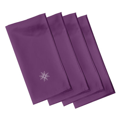 Polyester Embroidered Square Napkin