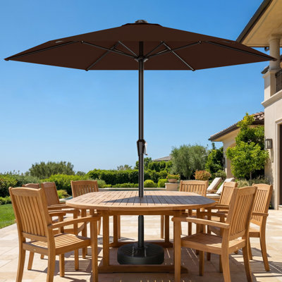 10 FT Patio Umbrella UPF 50+ UV Protection Outdoor Umbrella