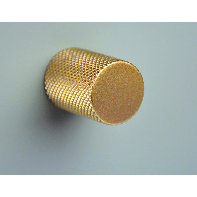 Poignée cylindrique de 3/4 po de diamètre Bali, Bronze champagne