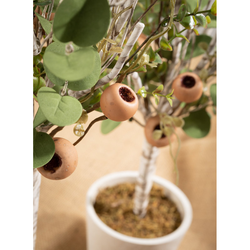 24'' Faux Eucalyptus Tree in Pot