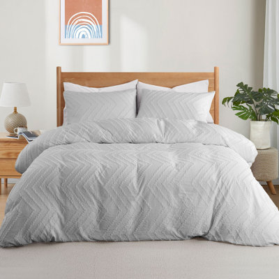 Ensemble de housse de couette en microfibre