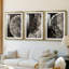 ABSTRACT Series CXC III - Impression sur mesure avec cadre de qualité supérieure - 3 pièces-1986847107-1986847111