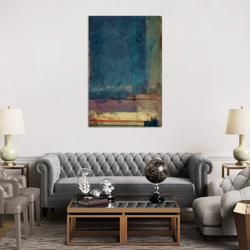 Modern Art - Ocean View Window by 5by5collective - Wrapped Canvas Painting, 66.04 cm H x 45.72 cm W x 1.91 cm D