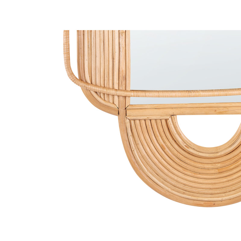 Allexander Wicker Novelty Mirror