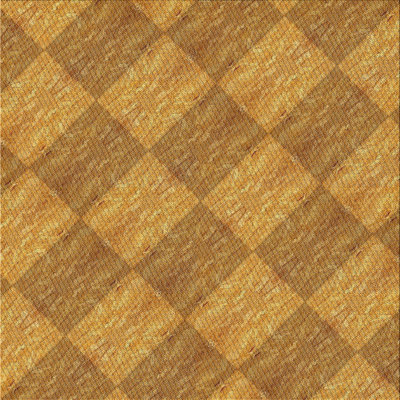 Tapis géométrique brun / beige