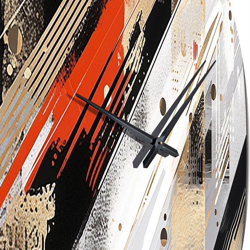 Metal Wall Clock, Extra Large