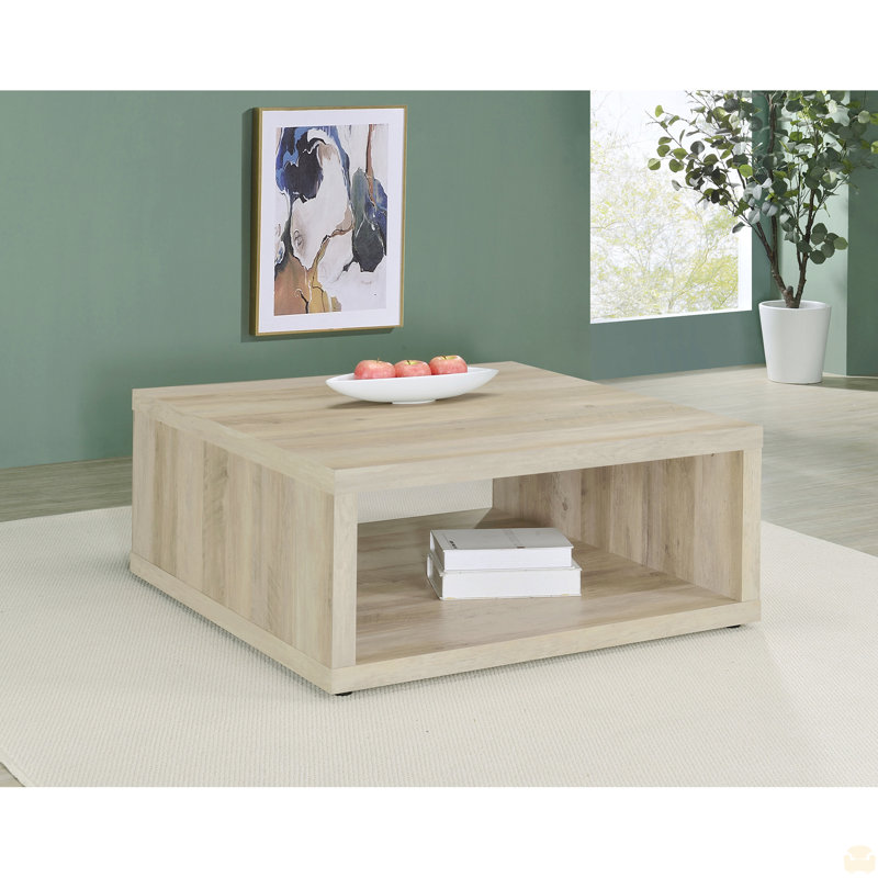 Square Engineered Wood Coffee Table