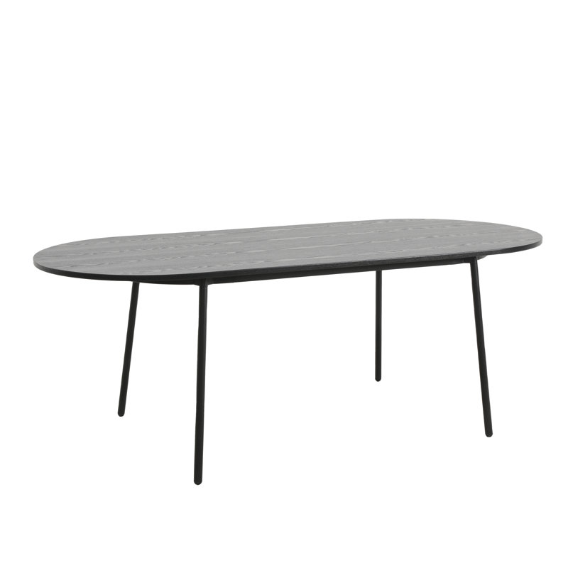  Table de salle à manger de 83 po Howland Tule, Noir