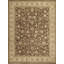 Hand Knotted Wool Oriental Area Rug in Brown/Cream/Black-728567582