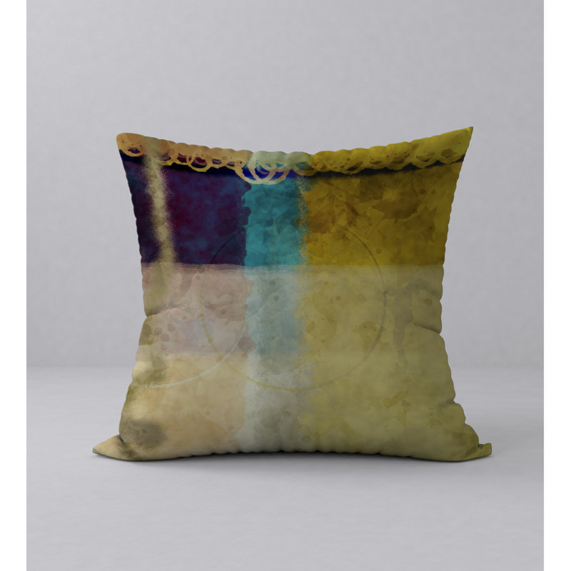 Housse de coussin carrée à paillettes Symphony, 20 po X 20 po