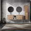Meuble-lavabo de salle de bain avec lavabo et armoire d'appoint - 60 po, finition moderne, design élégant-469420127