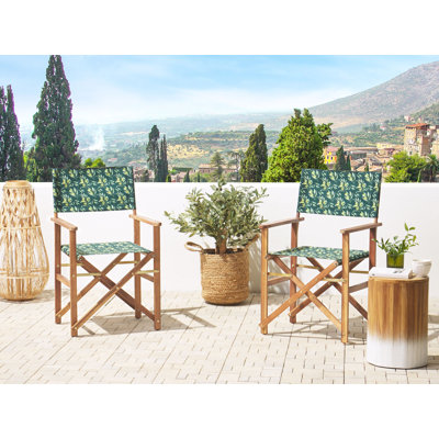 Seppe Fabric Patio Folding Chair Folding Chair Set