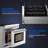 AOBOSI 36" Retro Natural Gas Accent Convection Range