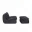 Fauteuil à pleine compression avec repose-pieds pivotant-1384612284