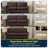 Serta Copenhagen 61" Rolled Arm Sofa, Easy Care Fabric, Soft Pillow Back, Pocket Coil Seat Cushions-25783352