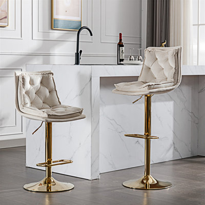 Ensemble de 2 tabourets de bar