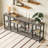 Entryway Sofa Table with Storage Shelves-1839129359