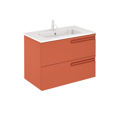 Goltz 33'' Single Bathroom Vanity with Ceramic Top
