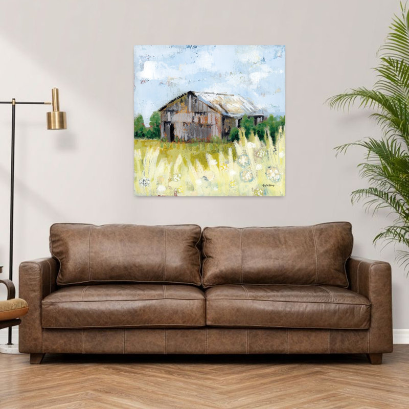 Springtime On The Farm by Krystal Adams - Wrapped Canvas Print, 91.44 cm H x 91.44 cm W
