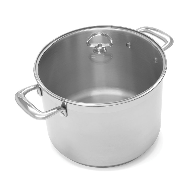 Chantal 8 qt. Stainless Steel Stock Pot