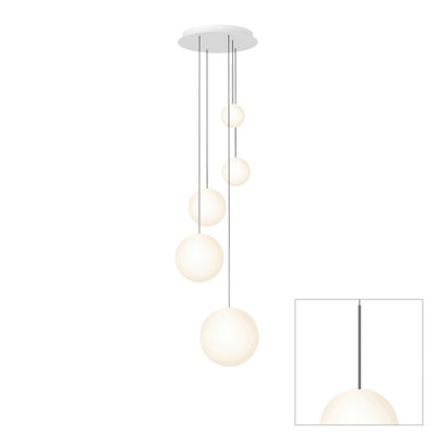 Lustre suspendu sphère Bola