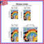 Rideaux de fenêtre Felt Cats Rainbow Cake-742876546-742876606