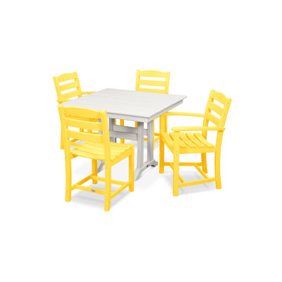 Ensemble repas 5 pièces POLYWOOD La Casa Café
