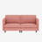 Dillon Fabric Upholstered 2-Seater Sofa