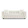 Lavance MINIMORE Modern 89.4'' Square Arms Chesterfield Sofa