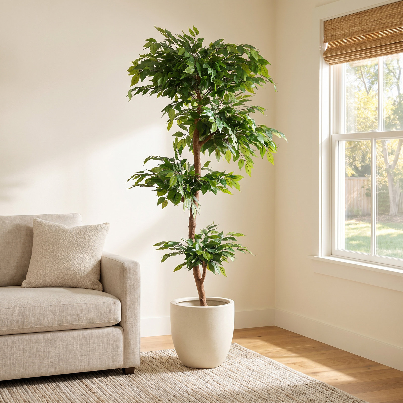 Amee 61" Ficus Tree in Pot